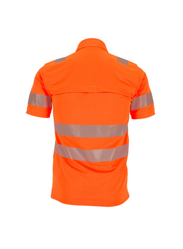 Playera polo de Alta visibilidad NOVA 100